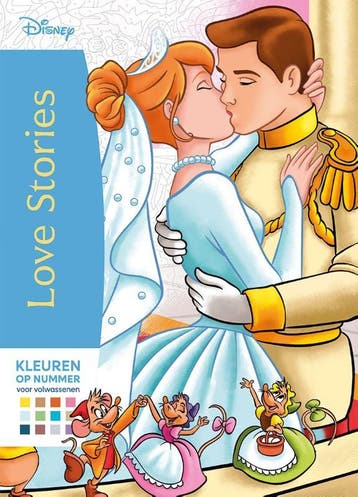 Disney Love Stories Kleuren Op Nummer Voor Volwassenen |, Boeken, Ophalen of Verzenden, Nieuw