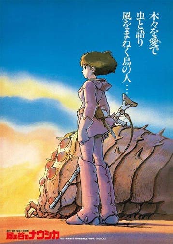 Hayao Miyazaki - Studio Ghibli - Nausicaä Movie Poster -, Nieuw