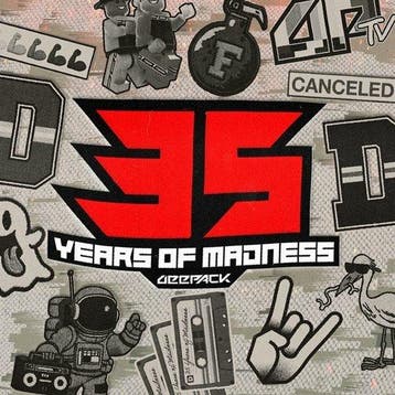 DEEPACK - 35 YEARS OF MADNESS (LP), Cd's en Dvd's, Verzenden, Nieuw in verpakking