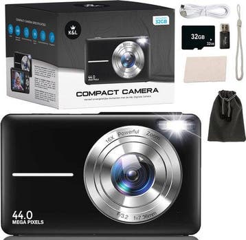 2dekans | K&L Digitale Camera - Fototoestel - Fotocamera -, Ophalen of Verzenden, Zo goed als nieuw