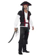 Piraten Kostuum Kapitein Edward, Kleding | Heren, Carnavalskleding en Feestkleding, Ophalen of Verzenden, Nieuw