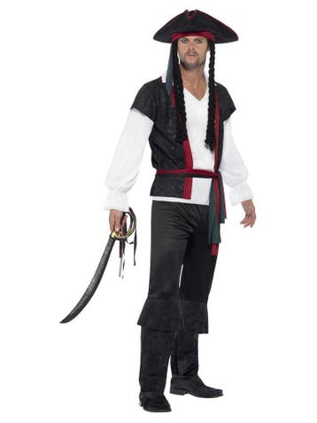 Piraten Kostuum Kapitein Edward, Ophalen of Verzenden, Nieuw