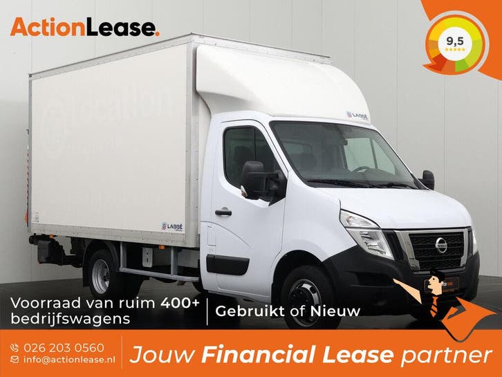 Nissan Interstar Bakwagen L5 H1 2024 Diesel Handgeschakeld, Auto's, Wit, Nieuw, Te koop, BTW verrekenbaar