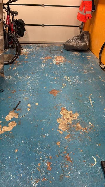 2K Epoxy vloercoating Scheuren Gaten Betonvloer Repareren???, Verzenden, Nieuw