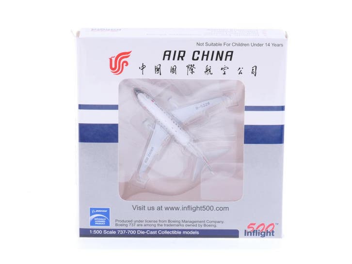 Schaal 1:500 Inflight 500 IF5737001 Air China Boeing 737-..., Hobby en Vrije tijd, Modelbouw | Vliegtuigen en Helikopters, Gebruikt