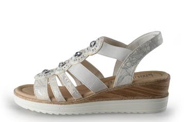 Easy Street Sandalen in maat 39 Wit, Verzenden, Wit, Easy Street, Sandalen of Muiltjes