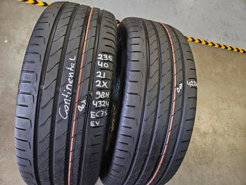 235/40/21 98H CONTINENTAL ECO CONTACT7 EV D24 6,8MM PROFIEL, Ophalen, Gebruikt, 21 inch, 235 mm