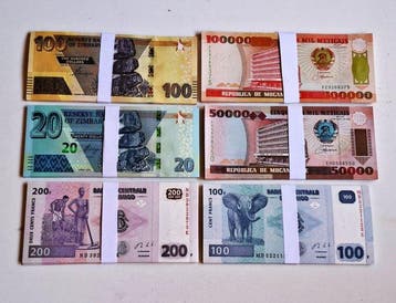 Wereld. - 150 Banknotes - Various Dates (Zonder