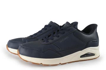 Skechers Instappers in maat 46 Blauw, Kleding | Heren, Overige typen, Zo goed als nieuw, Skechers, Verzenden