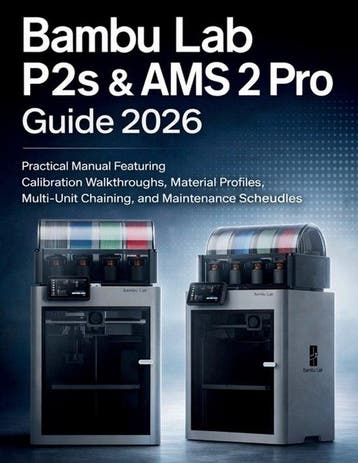 9798253621462 Bambu Lab P2s  Ams 2 Pro Guide 2026, Verzenden, Nieuw, Peter Herman