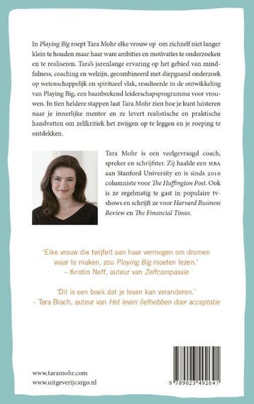 Playing big voor vrouwen 9789023492641 Tara Mohr, Verzenden, Gelezen, Tara Mohr