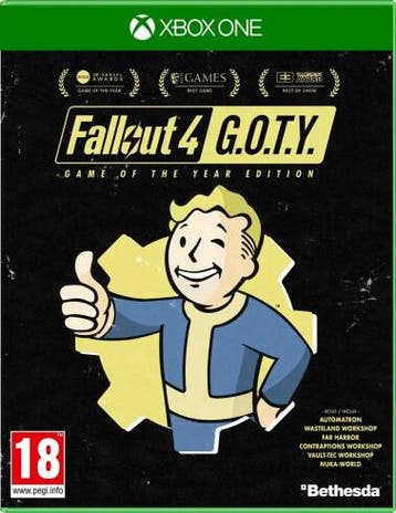 Fallout 4 (Game of The Year Edition) [Xbox One], Ophalen of Verzenden, Nieuw