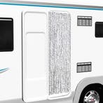 vidaXL Vliegengordijn 56x185 cm chenille licht- en, Verzenden, Nieuw, Grijs