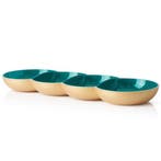 Tupperware Allegra Tapasschaal Groen/Goud, Ophalen of Verzenden, Nieuw