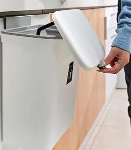 Hangende Wandprullenbak 7L/9L – Met Deksel, Compact Design, Verzenden, Nieuw