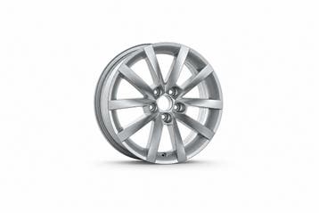 Škoda Kamiq (NW), Scala (NW) lichtmetalen velg - zilver (16, Ophalen of Verzenden, Nieuw