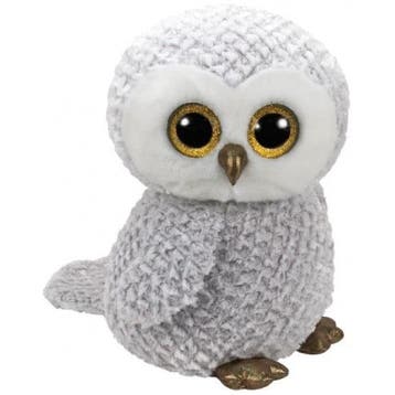 Ty Beanie Owlette uil knuffel - pluche - 42 cm - uil, Verzenden, Nieuw