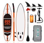 Opblaasbaar SUP board 335 cm touring met 3 vinnen tas, Verzenden, Nieuw