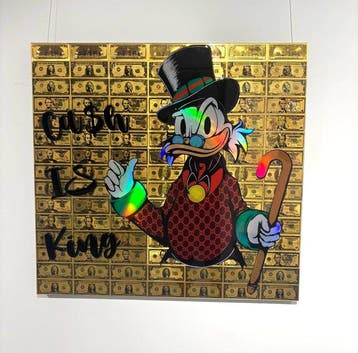 Van Apple Art - Cash Is King - XXL Masterpiece