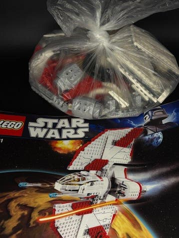 Lego Set - Star Wars - T6-Jedi Shuttle - 99.9% complete, Nieuw