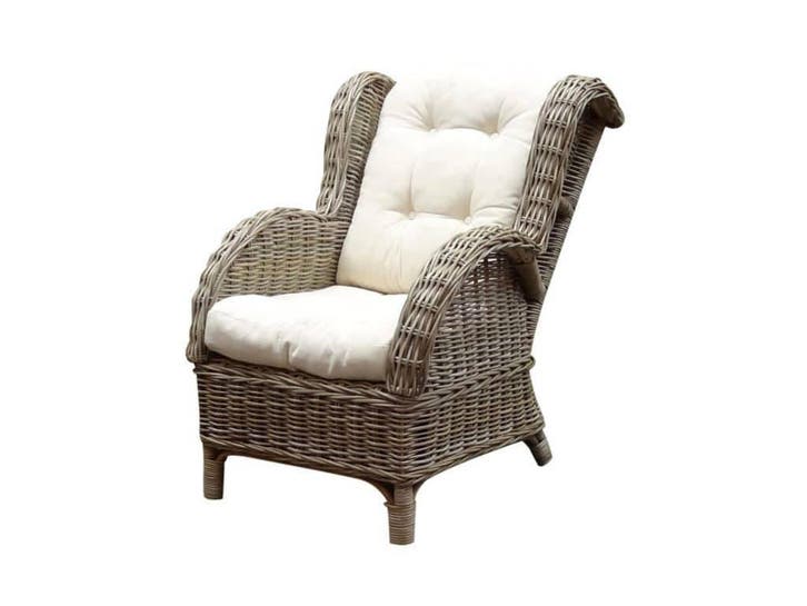 Naturel relax lounge tuinstoel wit, Tuin en Terras, Tuinstoelen, Nieuw, Ophalen of Verzenden