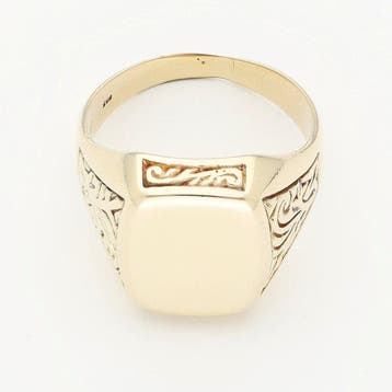 Ring - 14 karaat Geel goud, Sieraden, Tassen en Uiterlijk, Ringen, Nieuw