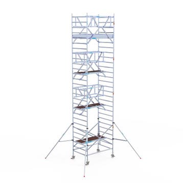 Rolsteiger Professional 135x305 9,2m werkhoogte vrijstaand, Verzenden, Nieuw, Rolsteiger of Kamersteiger, 5 meter of hoger