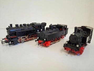 Märklin H0 - 3029/3032/3090 - Tender locomotief (3) - Drie, Nieuw