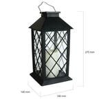 Solar lantaarn 'Candle II' - Voordeelset 3 stuks, Zonne-energie, Kunststof, Verzenden, Minder dan 50 watt