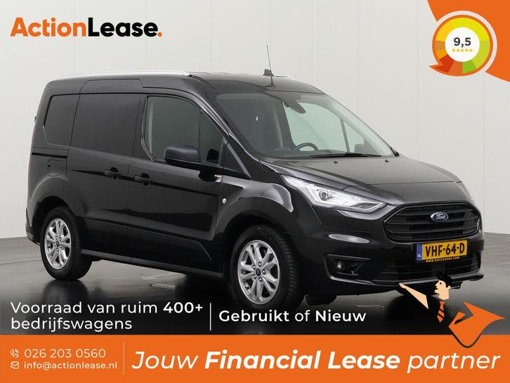 Ford Transit Connect Bestelbus L1 H1 2020 Diesel, Auto's, Ford, Te koop, Zwart, Handgeschakeld, Financial lease, BTW verrekenbaar