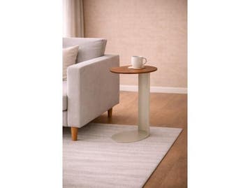 Veiling - Bijzettafel Walnoot (set van 2) - Notenhout bruin, Huis en Inrichting, Nieuw