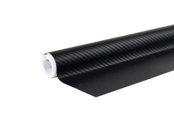 3D Carbon wrapfolie - Zwart - 30cm x 150cm, Verzenden, Nieuw