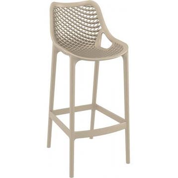 (MDK-105488) Siesta Air barkruk 75 cm hoog kleur taupe, Ophalen of Verzenden, Nieuw