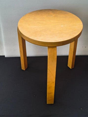 Artek - Alvar Aalto - Kruk - Stool 60 - Birch, Hout