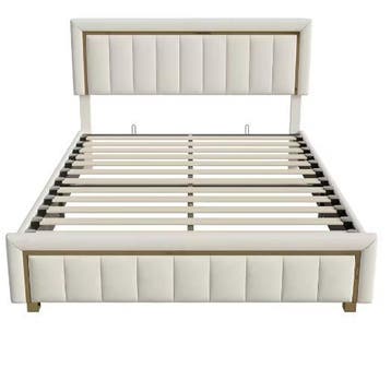 Fluwelen Tweepersoonsbed 160x200 met Opbergruimte, Verzenden, Nieuw