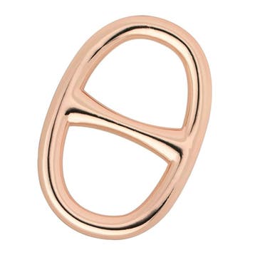 Fako Bijoux - Sjaalklem - Ovaal - Classic - 31x45mm - Rosé, Verzenden, Nieuw