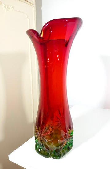 Vaas - Muranoglas - Jaren 1970 – 43 cm