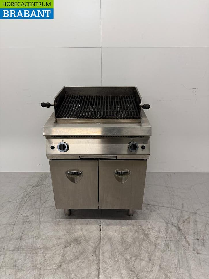 RVS Angelo Po Steengrill Lavagrill 70 cm GAS Horeca, Zakelijke goederen, Horeca | Keukenapparatuur, Gebruikt, Ophalen of Verzenden