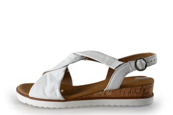 Gabor Sandalen in maat 41 Wit, Verzenden, Wit, Gabor, Sandalen of Muiltjes