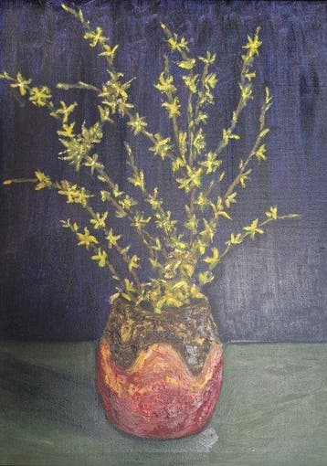 Europese school (XX) - Bloemenrust