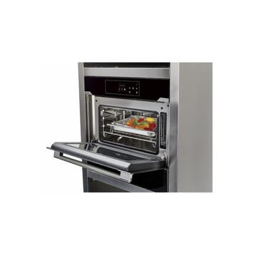 Hoover HSO450SV Inbouwoven 60x45 cm Zwart Single Steam, Hete lucht, Nieuw, Ophalen of Verzenden, Oven met grill