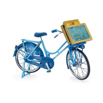 Miniatuur fiets Bloesem van Gogh 23 x 13 cm, Ophalen of Verzenden, Nieuw