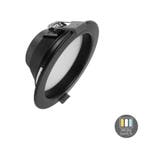 LED Downlight - Ortho - CCT switch - Ø120 - 12w - Zwart, Ophalen of Verzenden, Nieuw