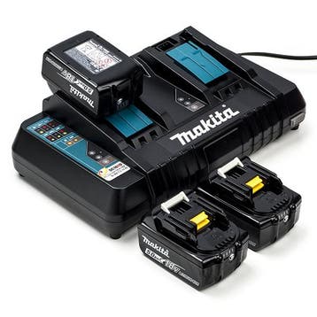 Startset: 3x Makita BL1850B / 18V LXT accu , origineel, Verzenden, Nieuw