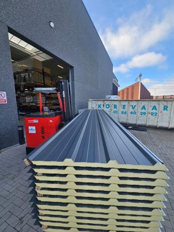 FALK Dakplaat, TR3+, Sandwichpaneel, isolatieplaat, voorraad, Verzenden, Nieuw