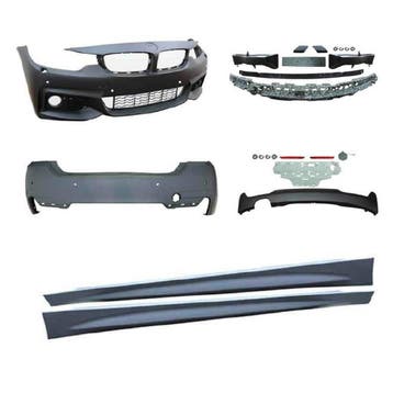Sportlook M Pakket Gran Coupe BMW 4 Serie F36 B2409, Nieuw, Voor, BMW, Bumper