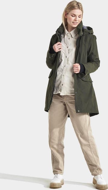 Didriksons - Maat 38 - Sanna Wns Parka - Forest Green -, Verzenden, Nieuw