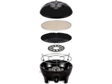 CADAC Dometic - Glamp Chef 40 - Luxe Gas BBQ met Pizzasteen, Verzenden, Zo goed als nieuw