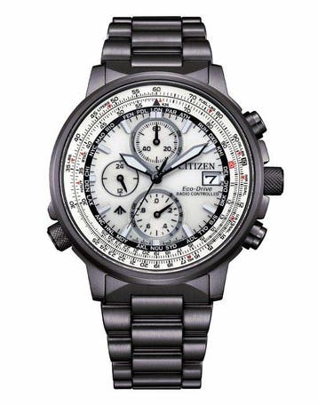 Citizen - Collezione Promaster SKY Crono Pilot Acciaio, Nieuw