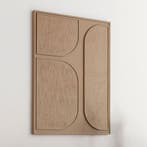 *WOONWINKEL* Must Living Lorcan 3D Schilderij Boomschors Bru, Huis en Inrichting, Woonaccessoires | Schilderijen, Tekeningen en Foto's